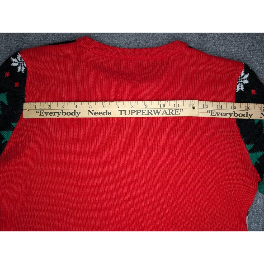 Bravado Pantera Psycho Holiday‎ Christmas Sweater Womens Medium/ Mens Small Knit - Picture 7 of 8